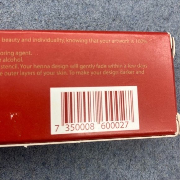 Henna Penna Pen Marker Original Brown Tea Tree Oil Long Lasting Temporary Hand - Picture 8 of 16